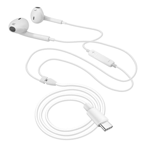 Kabelgebundene Kopfhörer USB-C – Integriertes Mikrofon & Fernbedienung
