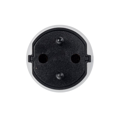 Festadapter für 2-polige DE Konturenstecker CEE 7/17 – Einwegmontage