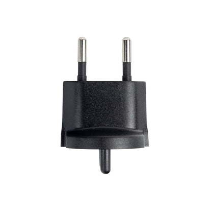 Festadapter für 2-polige DE Konturenstecker CEE 7/17 – Einwegmontage
