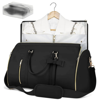Reisetasche mit Anzugtasche und Trolley-Lasche – 52 x 31,7 x 25,5 cm
