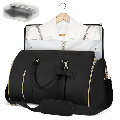 Reisetasche mit Anzugtasche und Trolley-Lasche – 52 x 31,7 x 25,5 cm