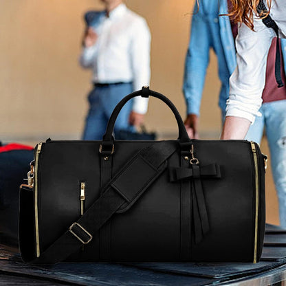 Reisetasche mit Anzugtasche und Trolley-Lasche – 52 x 31,7 x 25,5 cm