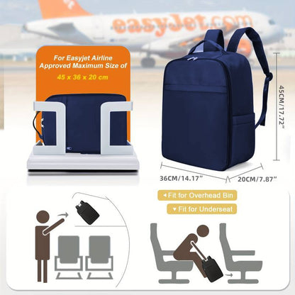 Easyjet Reiserucksack – Handgepäck 45 x 36 x 20 cm