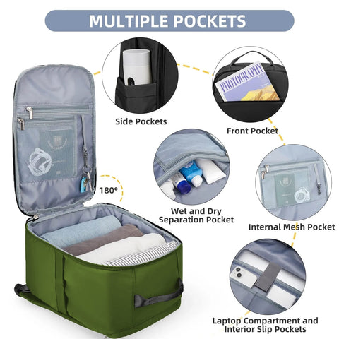 Easyjet Reiserucksack – Handgepäck 45 x 36 x 20 cm