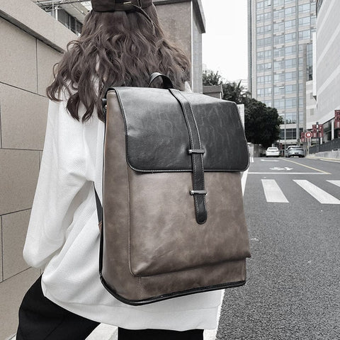 Rucksack aus veganem Leder