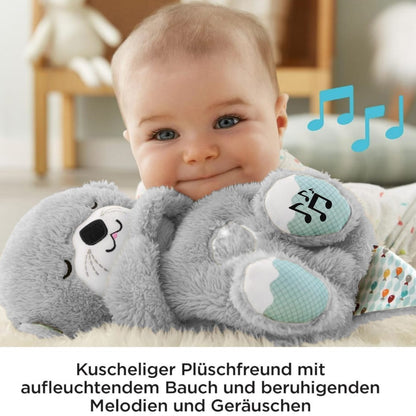 Kuscheltier mit Atembewegung & Musik – beruhigend & einschlaffördernd