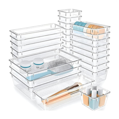 Schubladen-Organizer-Set – 25-teilig mit 4 Grössen