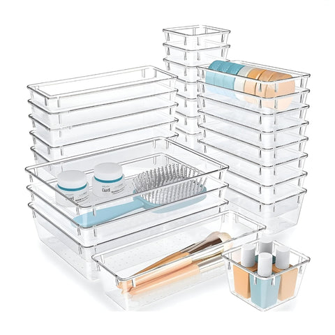 Schubladen-Organizer-Set – 25-teilig mit 4 Grössen
