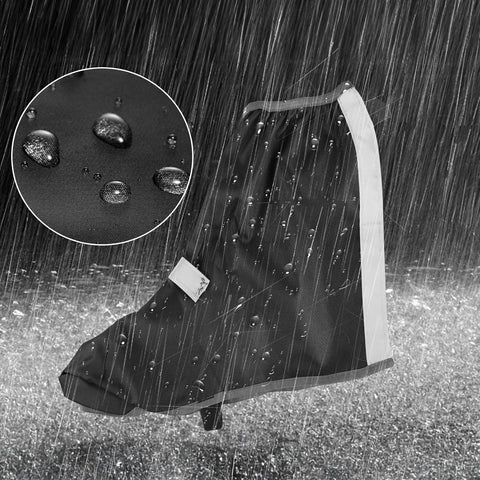 Schuhüberzug für Fahrrad – wasserdicht, rutschfest & elastisch für Regenwetter