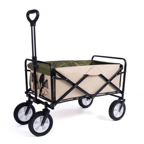 Faltbarer Bollerwagen aus Stahl – klappbarer Handwagen