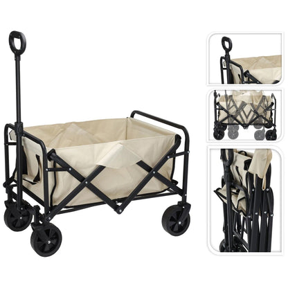 Faltbarer Bollerwagen aus Stahl – klappbarer Handwagen
