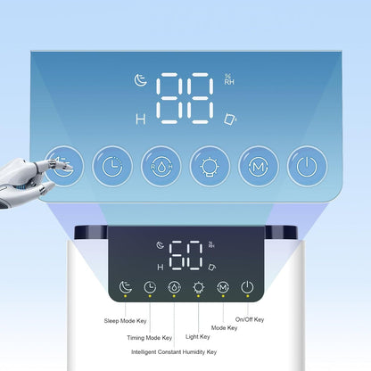 Elektrischer Luftentfeuchter mit Wassertank – 60W, bis 29 m²