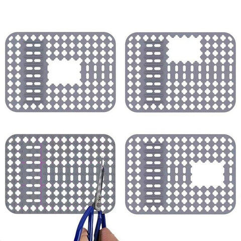 Silikon Spülenmatte 40x29cm – Hitzebeständig, Noppenstruktur & Zuschneidbar