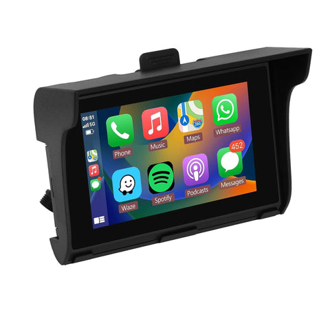 Motorrad Carplay Wireless Player 6,3 Zoll – Wetterfest, iPhone & Android