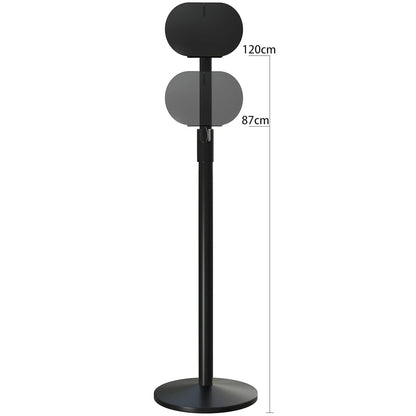 Standfuss für Sonos Era 300 – 2er Pack, aus Stahl & Aluminium, verstellbar bis 82 cm