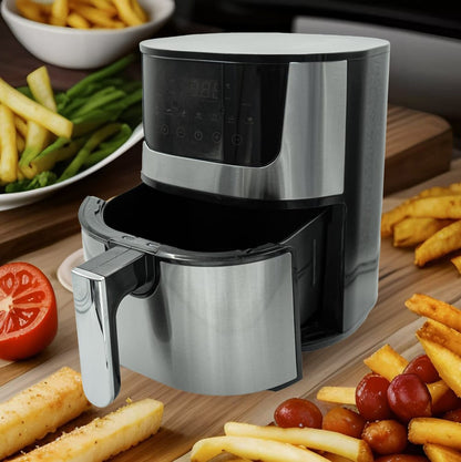Airfryer 4L 2400W – Heissluftfritteuse mit Antihaft-Korb und Zeitschaltuhr