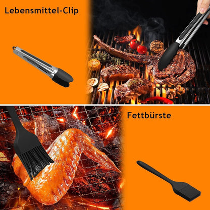 Airfryer Zubehör-Set – mit Formen & Grillzange