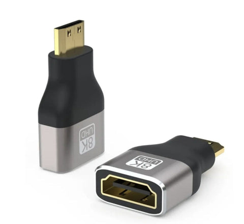 Mini HDMI auf HDMI Adapter – 4K, vergoldete Kontakte