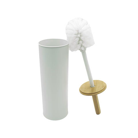 Badezimmer Set – Mülleimer & Klobürste mit Halter