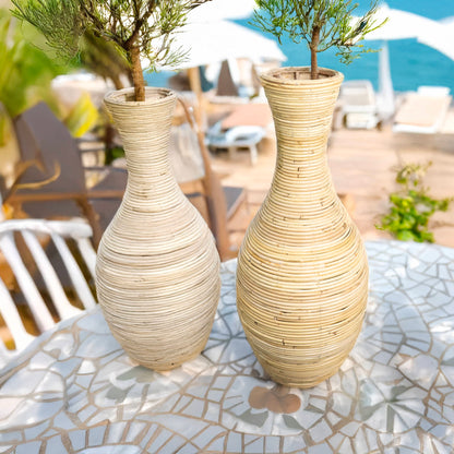 Salma Deko Bodenvase – 60 x 17 x 13 cm, zeitloses Design