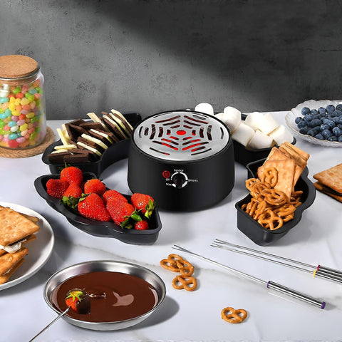 2-in-1 S'mores-Maker – Marshmallow-Röster & Schokoladenfondue, flammenlos