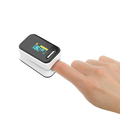 SpO2 Pulsmesser – Sauerstoffsättigung & Herzfrequenz mit LED-Display