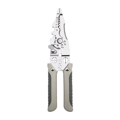Crimp- und Abisolierzange DQ04 – 3-in-1 für Abisolieren, Crimpen & Schneiden