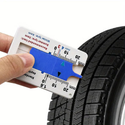 Reifenprofil-Tiefenmesser – für Pkw, Motorrad, Lkw & Fahrrad