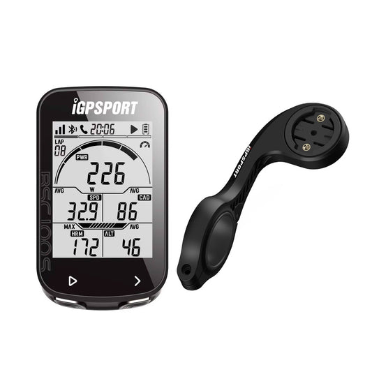 GPS Fahrradcomputer – mit Navigation, Höhenmesser & Halterung