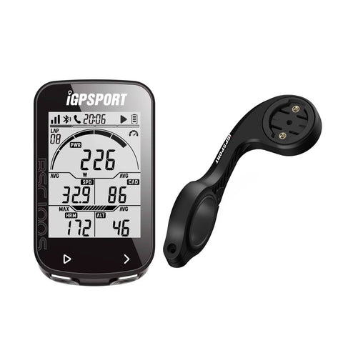 GPS Fahrradcomputer – mit Navigation, Höhenmesser & Halterung