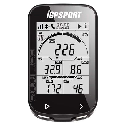 GPS Fahrradcomputer – mit Navigation, Höhenmesser & Halterung