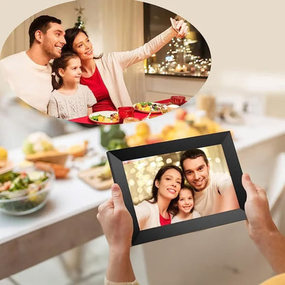 Digitaler Bilderrahmen 7 Zoll – WiFi, App-Steuerung für Android & iOS