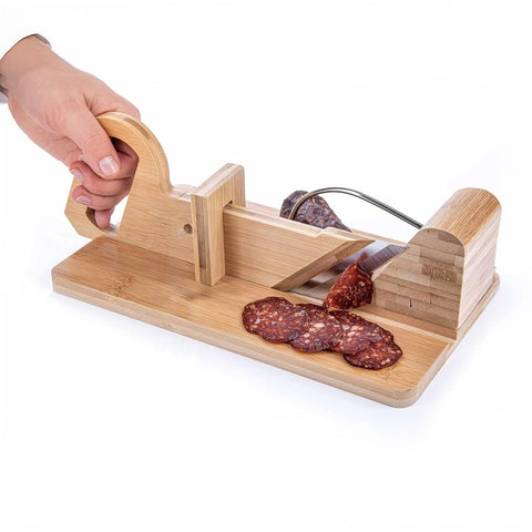 Wurst Hobel aus Holz – für Wurst, präzise & ergonomisch