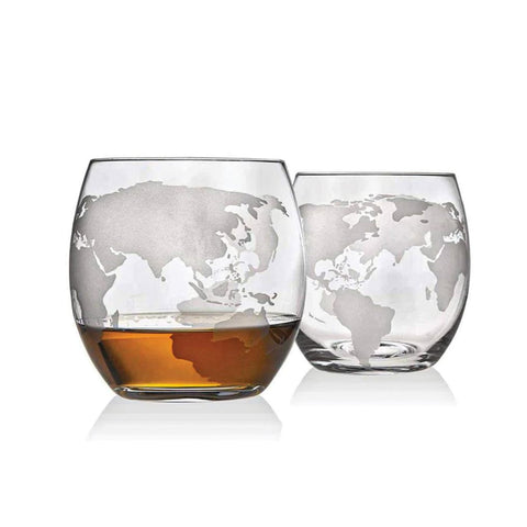 Globus Decanter Set – 850 ml Karaffe & Gläser für Whisky & Spirituosen