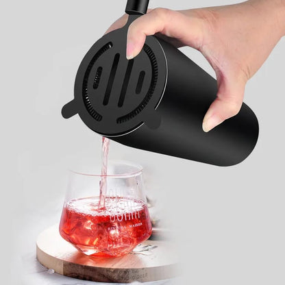 Cocktail Shaker Set – mit Rezeptbuch, für Partys & gemütliche Abende