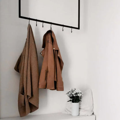 Kleiderhaken – 6er Set, robust & vielseitig montierbar