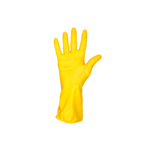 Mercator Yellow Haushaltshandschuhe aus Latex – wiederverwendbar, 300mm Stulpe