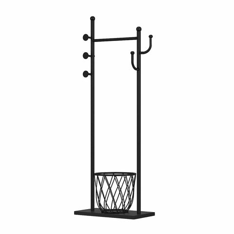 Kleidungsregal mit Wäschekorb – platzsparend, modernes Design, All-in-One