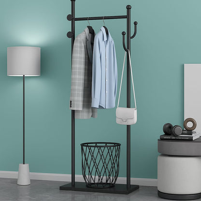Kleidungsregal mit Wäschekorb – platzsparend, modernes Design, All-in-One