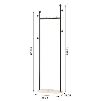 Kleidungsregal mit Wäschekorb – platzsparend, modernes Design, All-in-One