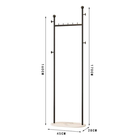 Kleidungsregal mit Wäschekorb – platzsparend, modernes Design, All-in-One