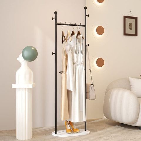 Kleidungsregal mit Wäschekorb – platzsparend, modernes Design, All-in-One
