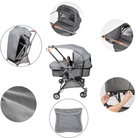 Sonnensegel für Kinderwagen – UV-Schutz, Schatten & stilvolles Design