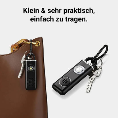 Personenschutzgerät – mit Alarm & LED-Warnlicht, kompakt & tragbar