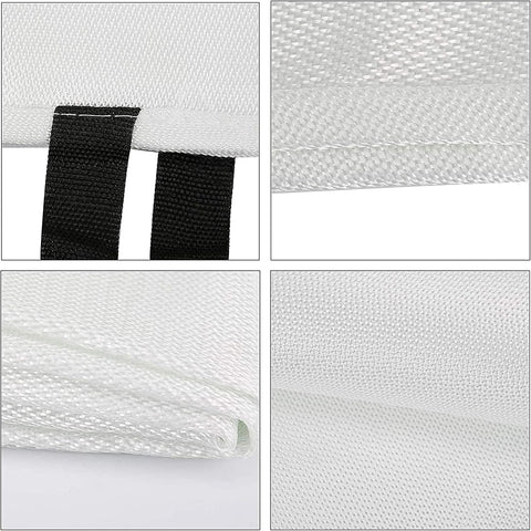 Löschdecke – 100 x 100 cm, feuerfest, für Küche & Grill