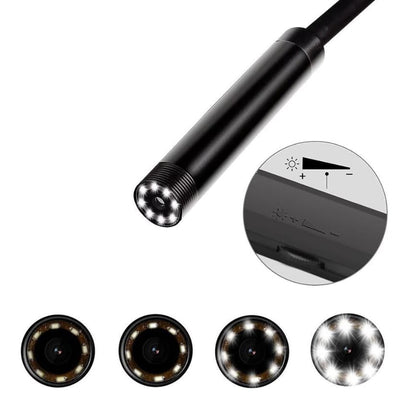 WiFi Endoskopkamera HD720P – flexibel, LED, für Android & iOS
