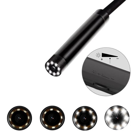 WiFi Endoskopkamera HD720P – flexibel, LED, für Android & iOS