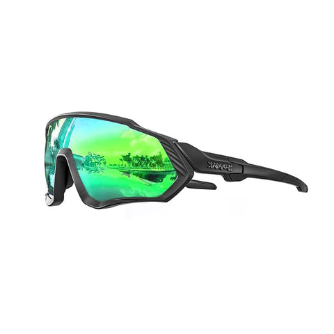 Kapvoe Sport Sonnenbrille – polarisiert, mit Ersatzglas & Kurzsichtigkeitsrahmen