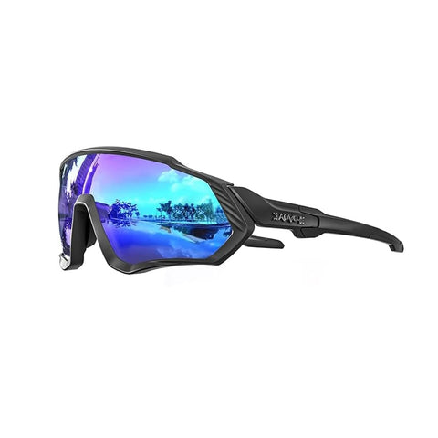 Kapvoe Sport Sonnenbrille – polarisiert, mit Ersatzglas & Kurzsichtigkeitsrahmen