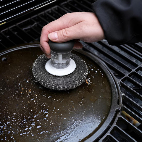 Plancha-Spülbürste – schonend & effektiv, für Plancha-Grills & glatte Kochflächen
